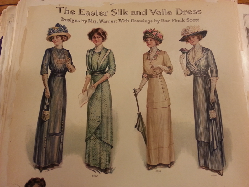 Illustration for article titled In the Ladies' Home Journal Archive--Fashion Outtakes!